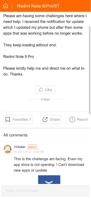 MIUI 12.5 для Redmi Note 8 Pro приносит множество проблем
